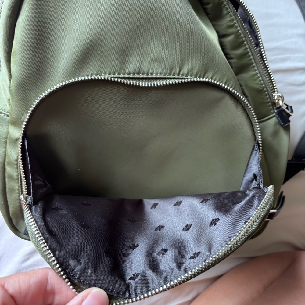 Kate Spade Olive Green Backpack - Picture 6 of 9